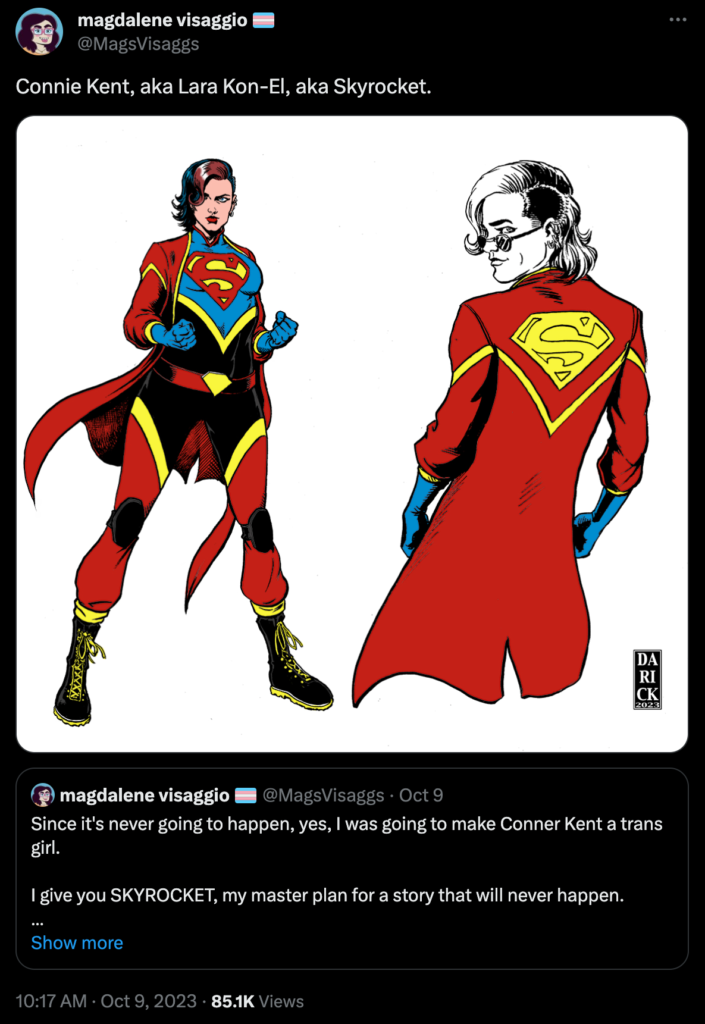Mags Visaggio Trans Superboy