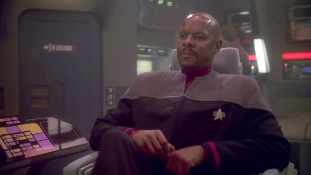 Avery Brooks plays "Benjamin Sisko" on 'Star Trek: Deep Space Nine'