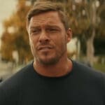 Alan Ritchson walks away from a minvan and prefers not to get involved in 'Reacher'