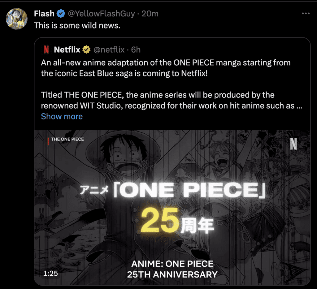 Netflix: Netflix to produce fresh 'One Piece' anime remake: What we know so  far - The Economic Times