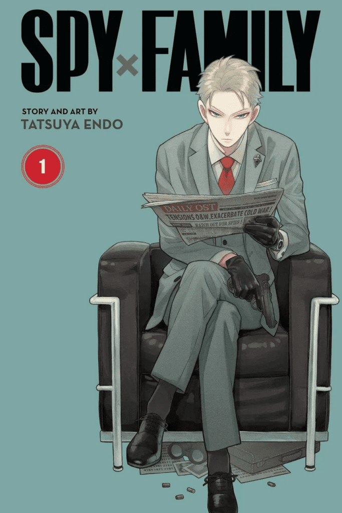 Spy x Family, Vol. 1 cover, depicting Loid Forger, aka Twilight