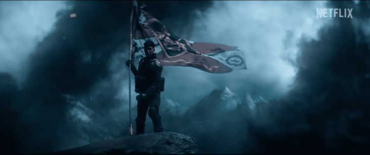 Raising the rebel flag? Source: Screenshot 'Rebel Moon' official trailer YouTube