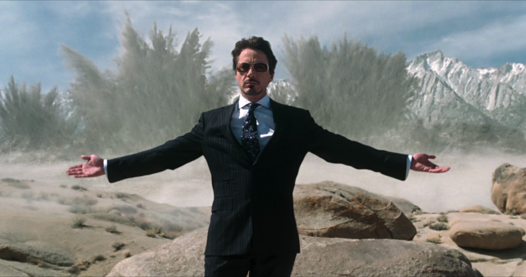 Robert Downey Jr. in Iron Man, Marvel Studios