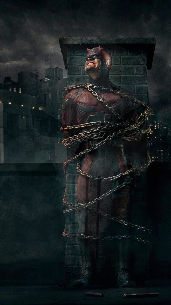 Daredevil in chains