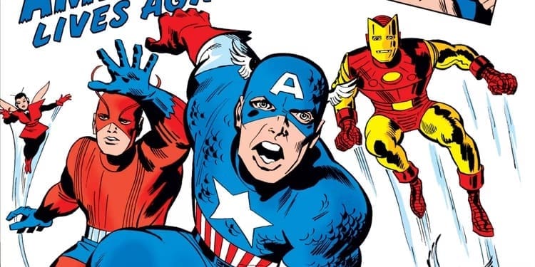 Avengers #4 cover, Marvel Comics