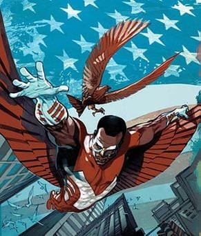Captain America and the Falcon (Vol 2) #1 (May 2011). Art by Greg Tocchini.