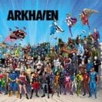 Arktoons from Arkhaven. Homepage screen