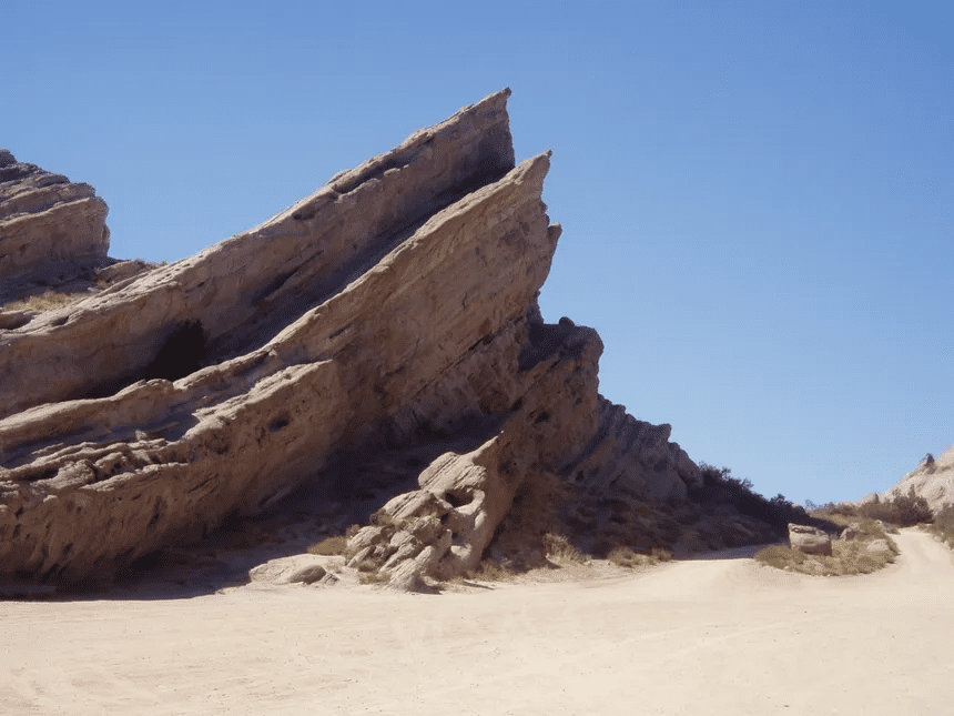 Famous "gorn rock" shooting location