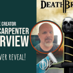 Blake Carpenter Indie Author Interview and Deathbringer Book Cover Reveal Promo Image
