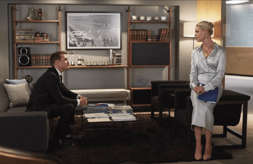 Katherine Heigl and Gabriel Macht in Suits (2011) screenshot