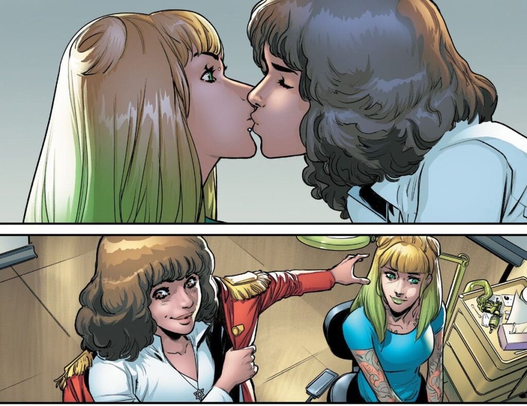Kitty Pryde Bisexual Comic Clip