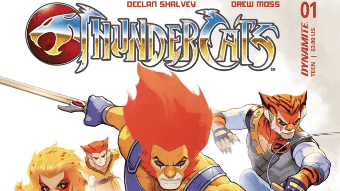 Issue 1 Cover A of ThunderCats by David Nakayama