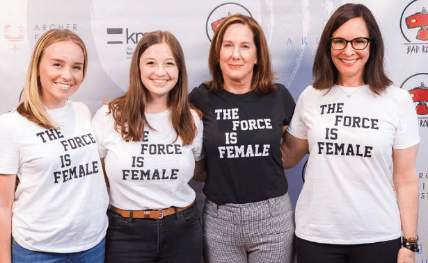 Kathleen Kennedy The Force is Female group photo