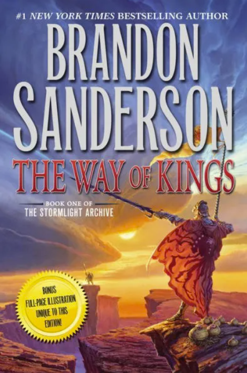 Brandon Sanderson Stormlight Archives volume 1, The Way Of Kings