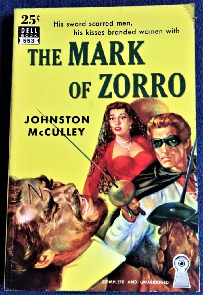 The Mark Of Zorro novel