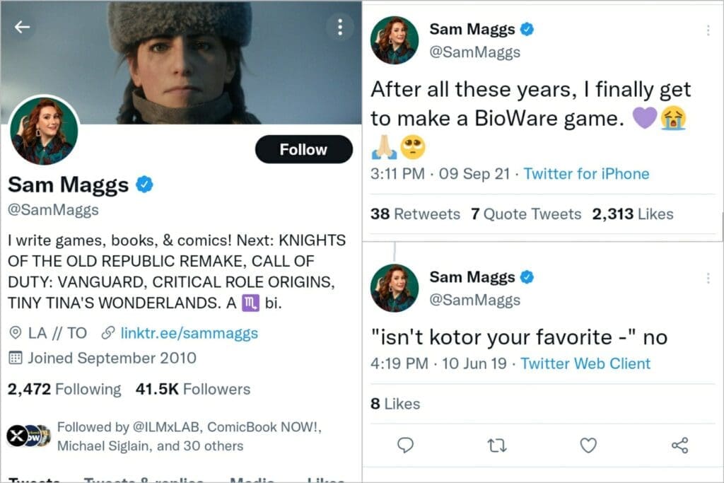 Sam Maggs on Twitter
