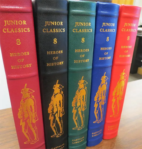 The Junior Classics Vol 8 goatskin editions