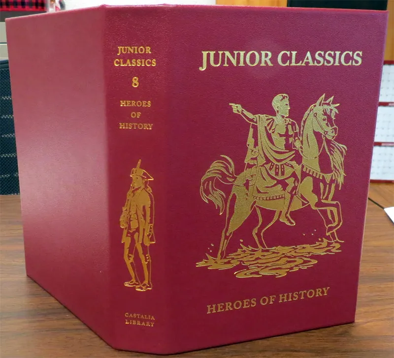 The Junior Classics Vol 8 leatherbound