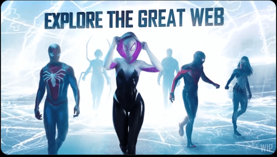 Spider-Man: The Great Web
Marvel
Insomniac Games
Spider-Gwen
Multiplayer
Leaked Trailer