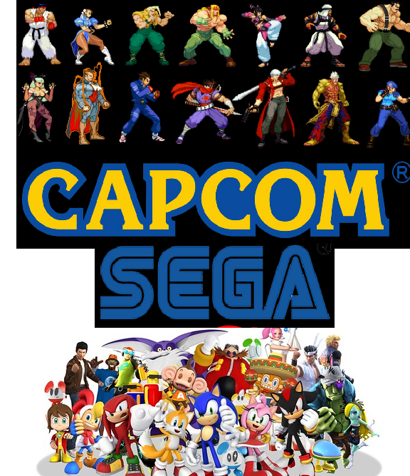 SEGA, Capcom, Street Fighter, Sonic the Hedgehog