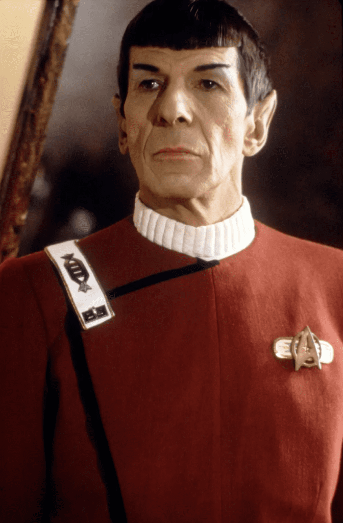 Leonard Nimoy in Star Trek II: The Wrath of Khan (1982)