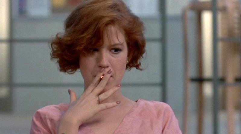 Molly Ringwald as Claire in The Breakfast Club