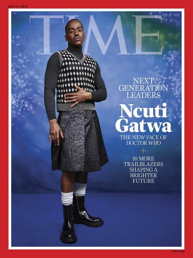 Ncuti Gatwa, Doctor Who, Time Magazine